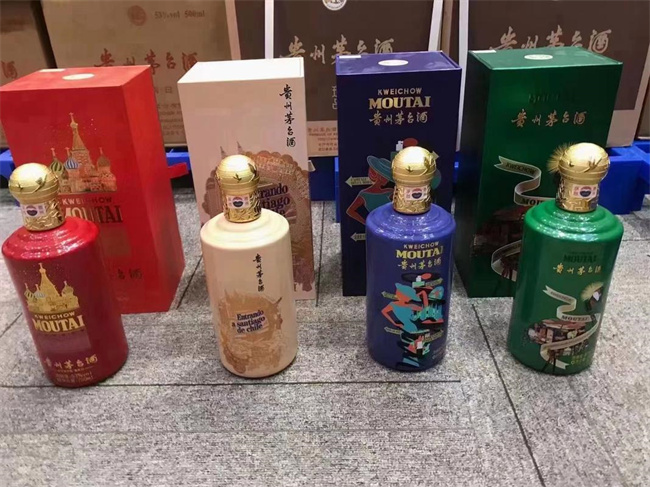 巢湖回收4瓶生肖茅台